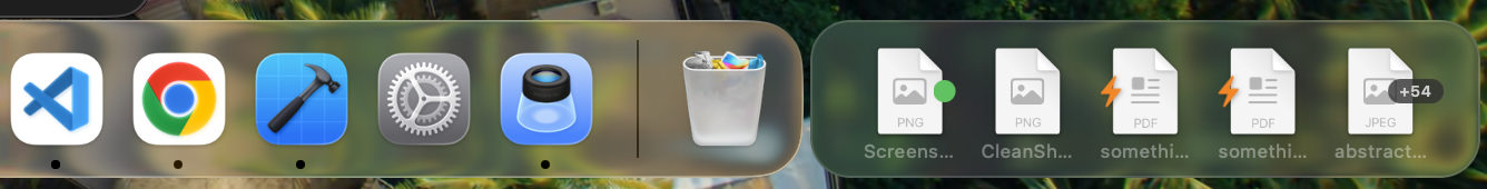 Dockside dark theme